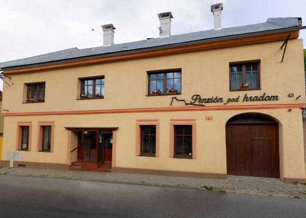 Penzión pod hradom Gelnica, Book Pension Gelnica Košický kraj