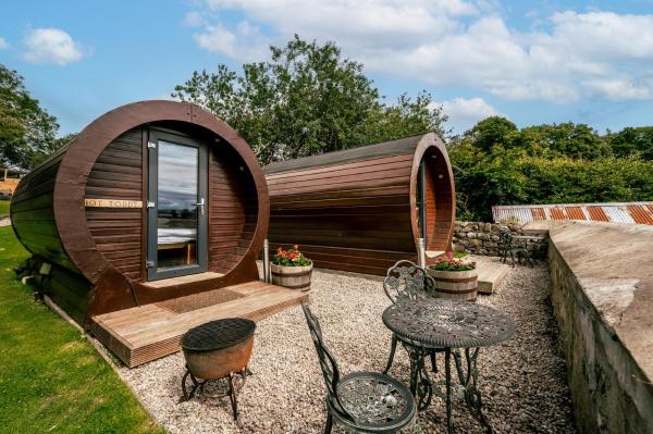 Delny Glamping and Farm Animals, Book Campingplads Scotland hoteller med morgenmad, Morgenmad