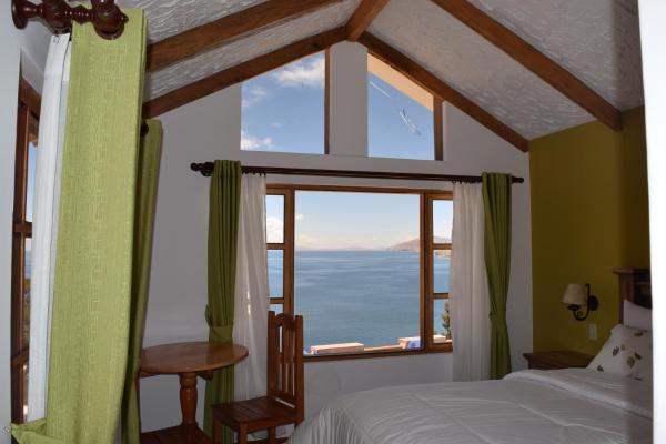 Wiñay Inti Lodge, Book Lodge Isla del Sol Island hoteller med morgenmad, Morgenmad