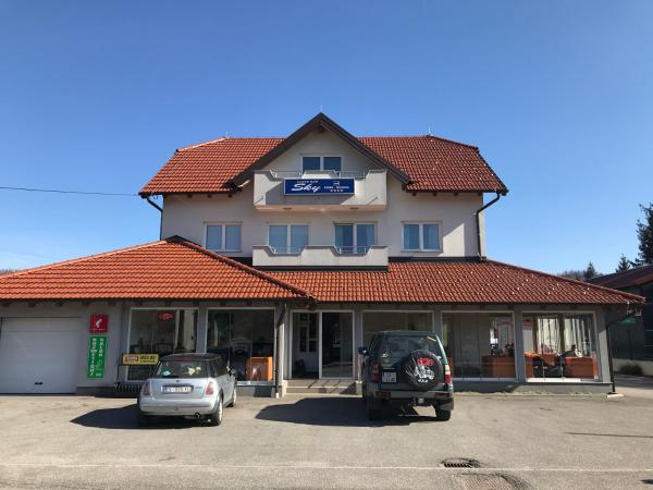 Sobe Sky, Book Pension Kvarner hoteller med parkering, Parkering