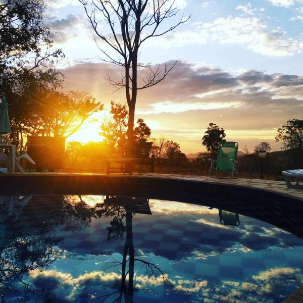 Recanto do Baru, Book Chalet Hoteller i West-Central Brazil med pool, Swimmingpool