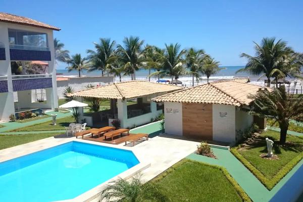 Triplex em Village - Frente ao Mar, Book Feriehus Bahia hoteller med parkering, Parkering