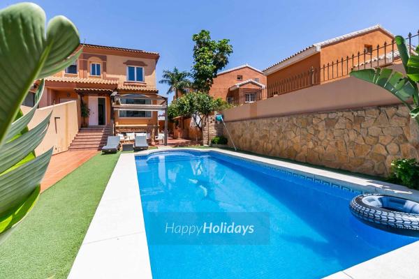 HH Villa Camelia, Book Feriehus Hoteller i Costa del Sol med pool, Swimmingpool