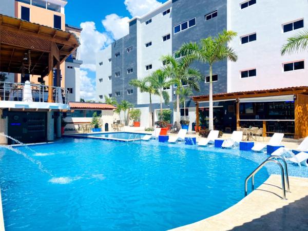Halibut Hotel, Book Hotel Hoteller i La Romana Beaches med pool, Swimmingpool