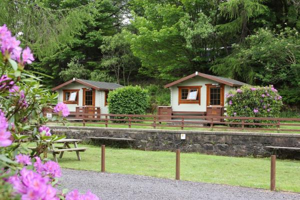 Trekker Hut, Book Campingplads Scotland hoteller med parkering, Parkering