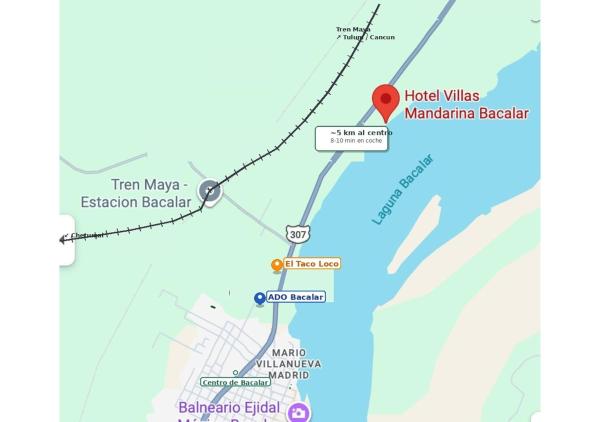 Villas Mandarina Bacalar, Book Hotel Bacalar 