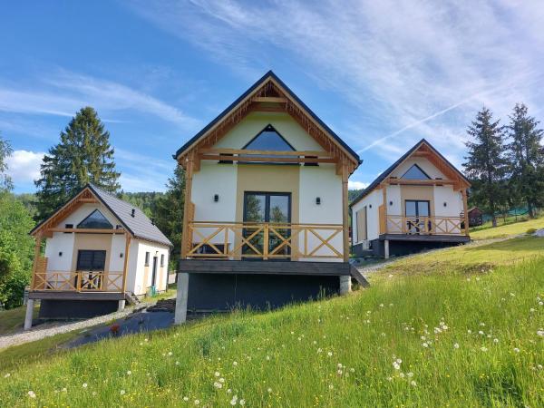 Chatki wisla houses, Book Feriehus Silesia hoteller med pool, Swimmingpool
