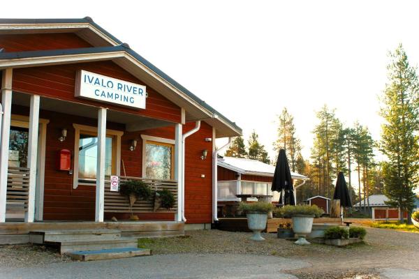 Ivalo River Camping, Book Campingplads Camping og glamping i Lapland Finland, Campingplads