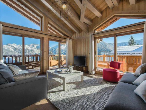 Chalet Courchevel 1550, 6 pièces, 10 personnes - FR-1-562-11, Book Chalet Hoteller i Rhône-Alps med parkering, Parkering