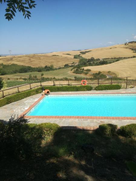 Agriturismo La Mirandola, Book Landbrugsophold Volterra Toscana