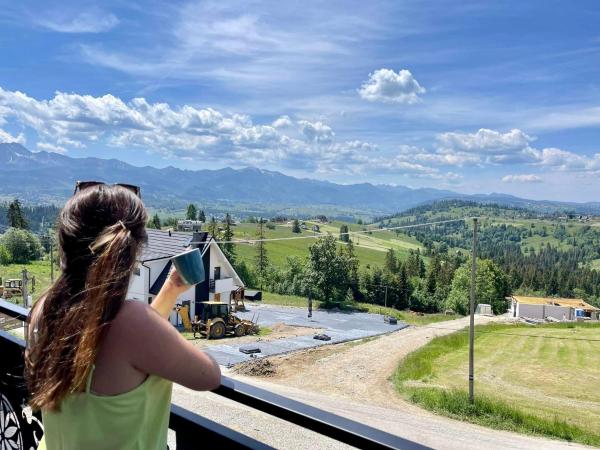 Domki Widokowelove z widokiem na panoramę Tatr - mountain view, Book Chalet Gliczarow Gorny 