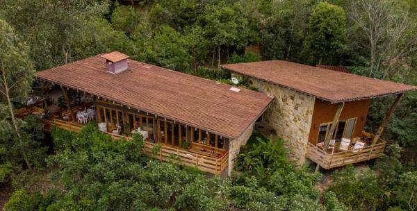Gocta Natura Reserve, Book Lodge Amazonas hoteller med pool, Swimmingpool