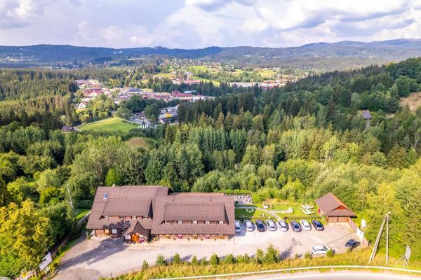 Hadamówka, Book Bed and Breakfast Hoteller i Silesia med parkering, Parkering