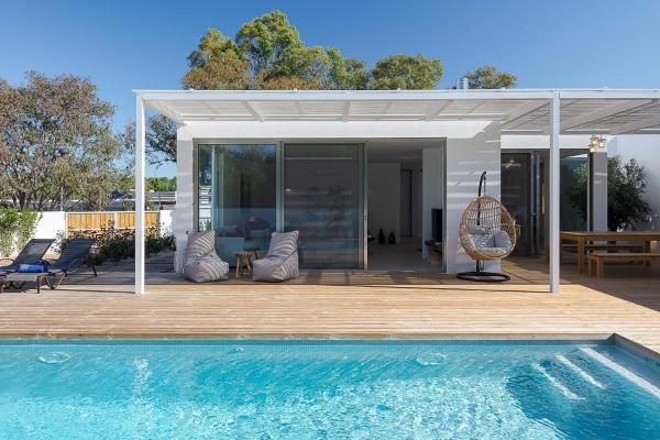 Eco-Luxe Villa Laranjeiras Comporta, Heatable Pool, Book Villa Alentejo hoteller med parkering, Parkering