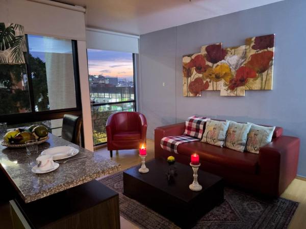 Modern Studio Apartment in Chapinero, Bogotá, Book Lejlighed Chico Bogotá