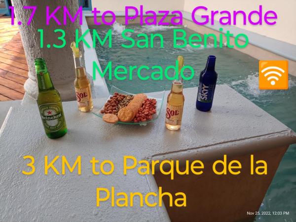 Merida's Mexican Caribbean Cutie, Book Feriehus Mérida Yucatán