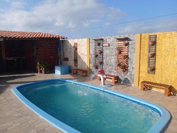 Casa Cantinho do Céu Santo Amaro MA, Book Feriehus Bahia hoteller med parkering, Parkering