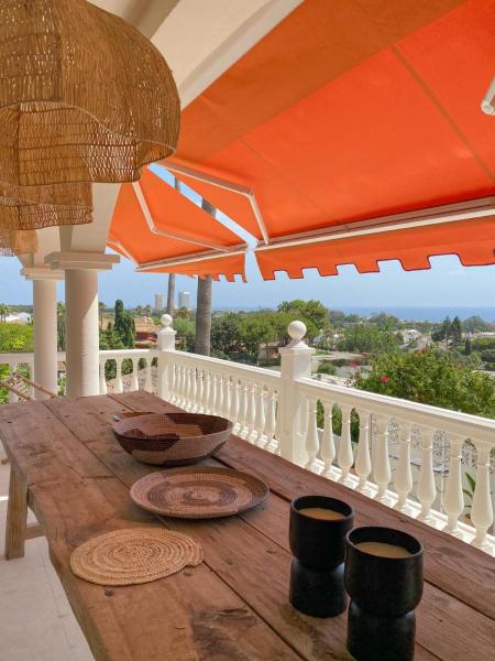 Casa de Colina - great seaview - Marbella, Book Villa Hoteller i Costa del Sol med pool, Swimmingpool