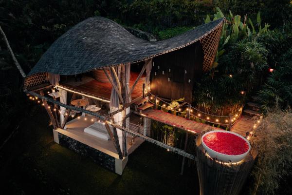Camaya Bali - Magical Bamboo Houses, Book Villa Bali hoteller med morgenmad, Morgenmad