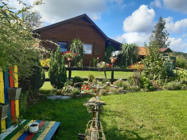 Domek w Kwiatach, Book Feriehus Mragowo Warmia-Masuria