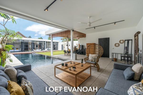 Rouge - Loft Evanoah, Book Villa Hoteller i Bali med pool, Swimmingpool