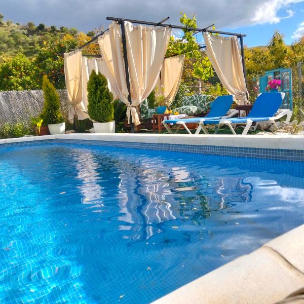Casa Luis, Book Feriehus Hoteller i Axarquía med pool, Swimmingpool