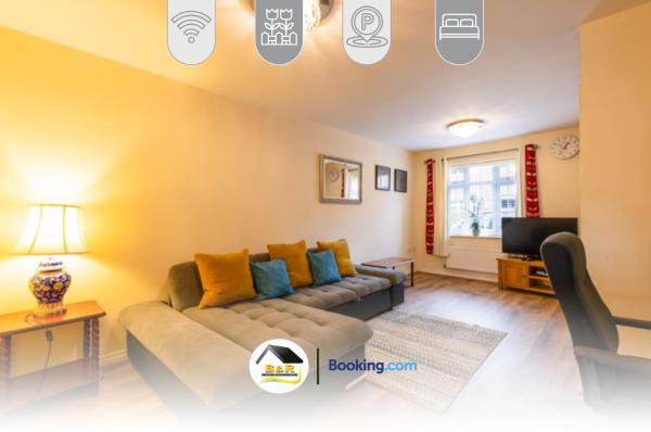 3 Bedroom House By B and R Serviced Accommodation Amesbury With Super fast Wi-Fi 145Mbps, Book Feriehus Amesbury Wiltshire