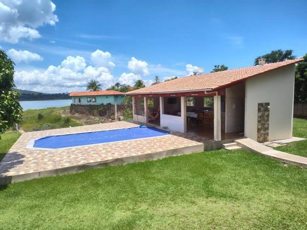 Chácara Charbella, Book Feriehus Hoteller i West-Central Brazil med pool, Swimmingpool