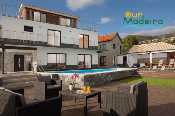 OurMadeira - Casa da Rosalina, Book Villa Hoteller i Calheta med pool, Swimmingpool