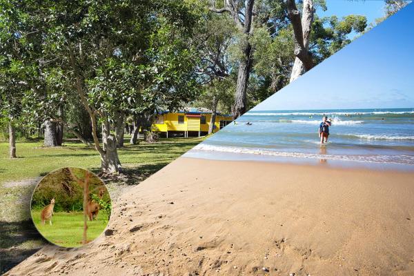 Yellow Cottage - bush and beach, Book Feriehus Queensland Villas, Villa