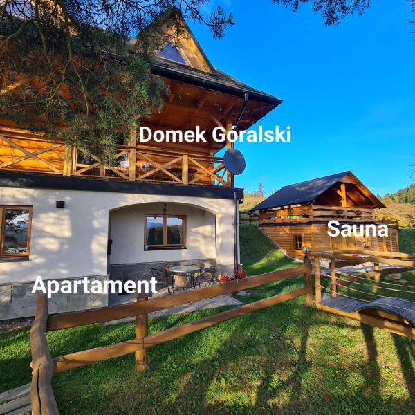 Domek Góralski nad Czorsztynem - Kluszkowce, Book Chalet Hoteller i Lillepolen med parkering, Parkering