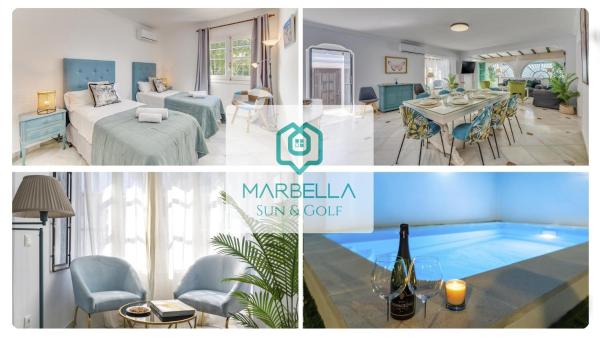 Puerto Banús Dreamed Villa Monelos, Book Feriehus Hoteller i Costa del Sol med pool, Swimmingpool