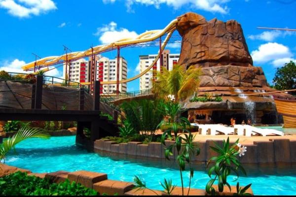 RESERVE SEU FLAT E GANHE SUA DIVERSÃO, Book Lejlighedshotel Caldas Novas 