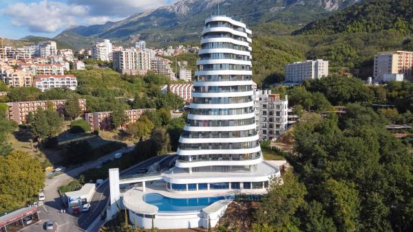Skyline resort, Book Lejlighed Budva hoteller med pool, Swimmingpool
