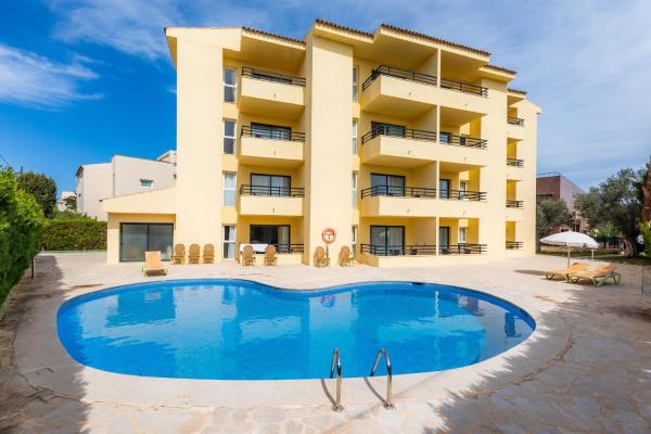 Apto con Terraza 201, Book Feriehus Cala Millor hoteller med parkering, Parkering