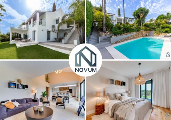 Top Renovated 4BDRM Luxury Villa - Frontline Golf, Book  Hoteller i Costa del Sol med pool, Swimmingpool
