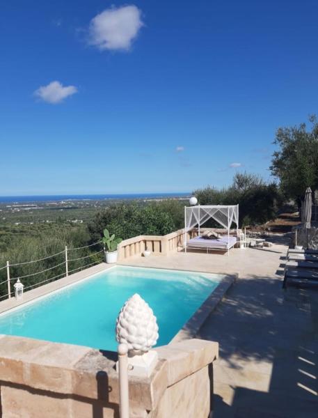 Trullo Monte Cannone con piscina, Book  Cocolicchio hoteller med pool, Swimmingpool