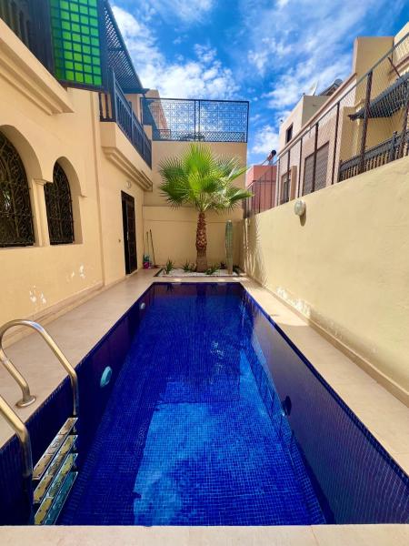 Villa Al Nour avec piscine, Book  Marrakech-Tensift-Haouz hoteller med pool, Swimmingpool