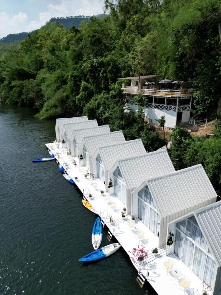 RaftDara Erawan Resort, Book  Tha Kradan Kanchanaburi Province