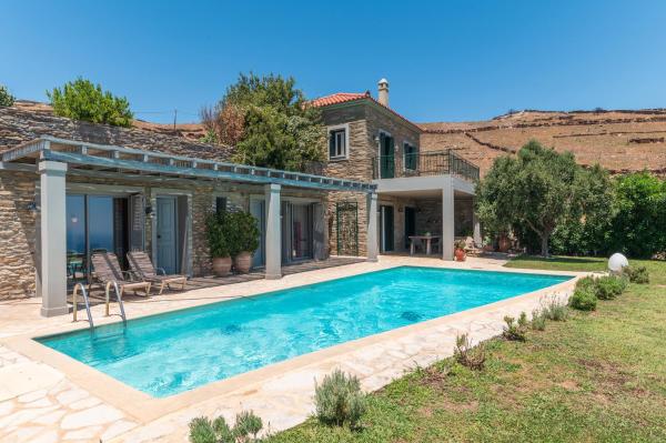 Villa Oliva - Majestic Views, Book  Ándros 