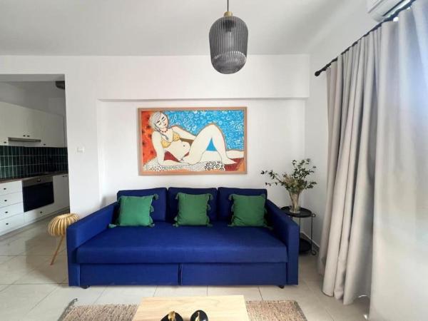 Margarita Gardens two 1bed flats 500m from sea, Book  Kato Paphos 