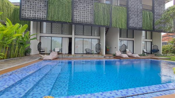 Apartment in Central Canggu, Book Lejlighed Badung hoteller med pool, Swimmingpool