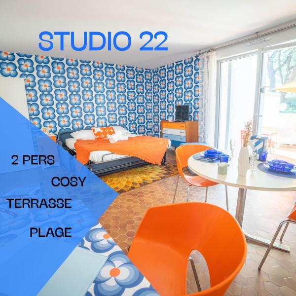 Studio 22-Clim-Wifi-Terrasse-Plage, Book  Billige hoteller i Camargue
