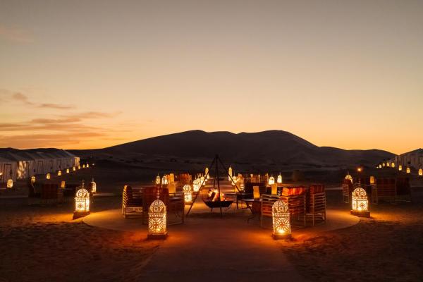 DESERTIUM Royal Luxury Desert Camp, Book  Hoteller i Meknes-Tafilalet med morgenmad, Morgenmad