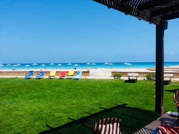 Blissful Beach Front 4 Bedroom Villa, Book  Marsa Matruh 