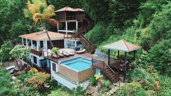 Moringa Villa Master Suite, Book  Soufrière St Lucia
