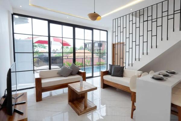 Cozy Seminyak Loft 3 Bedroom Private Villa, Book  Seminyak Badung