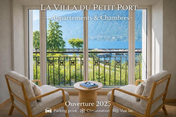 LA VILLA DU PETIT PORT - Appartements & chambres, Book  Hoteller i Rhône-Alps med parkering, Parkering
