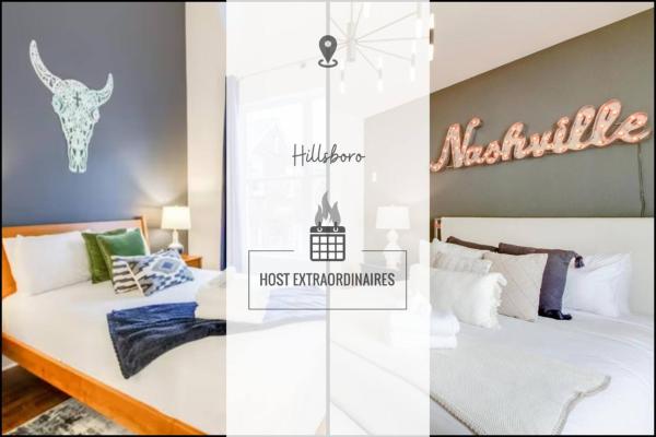 Two Townhomes Rooftop Patios Hillsboro Village, Book  Nashville International Airport 