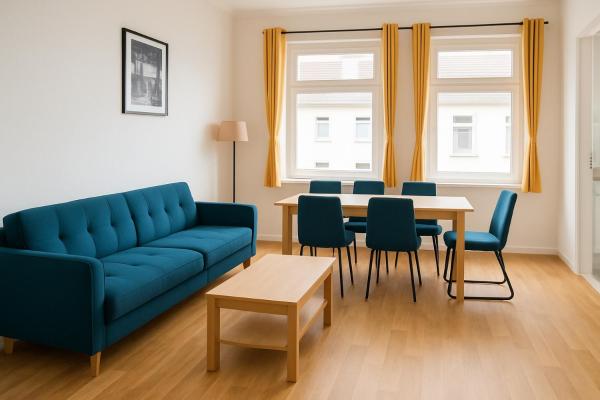 Monteurszimmer Move-in2Stay - Einzelbetten, Smart TV, Wifi, Book  Rusches Hof Saxony-Anhalt